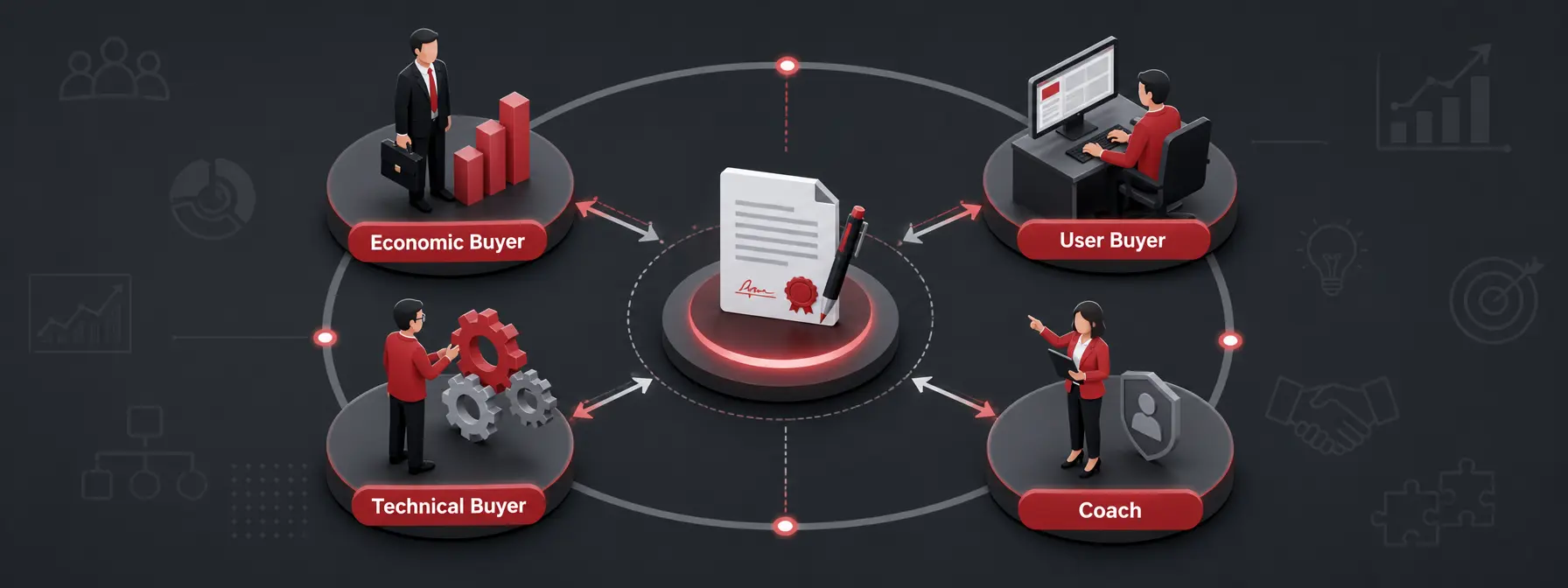 buying committee — Structure of B2B buying committee