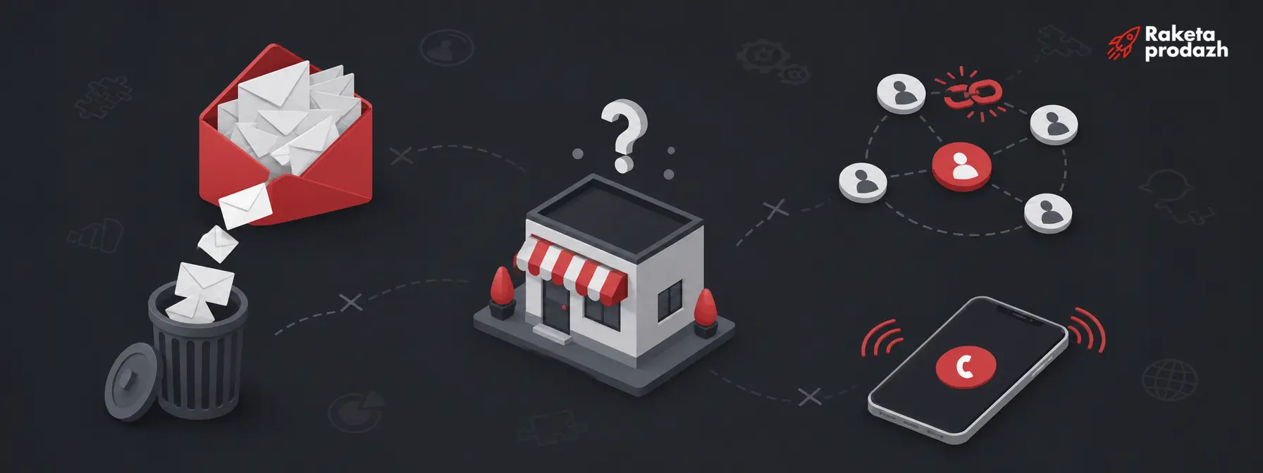 ABM channel mistakes — Illustration of typical mistakes with disconnected uncoordinated ABM channels