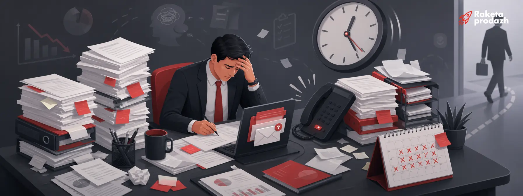 Sales manager overwhelmed by routine tasks instead of selling why managers don't sell — Sales manager overwhelmed by routine tasks instead of selling